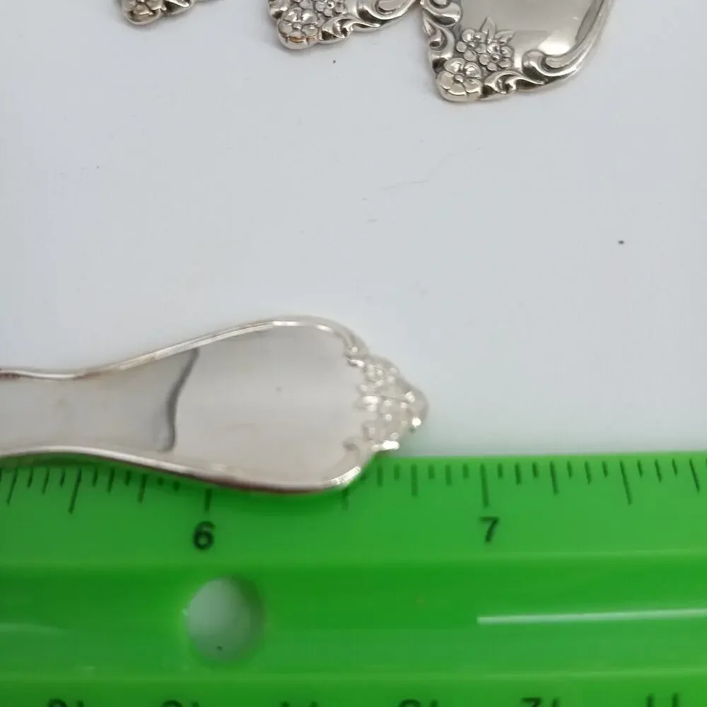 8X Tbsp Vtg 1968 Oneida Community Silverplate Fredericksburg Table Spoons